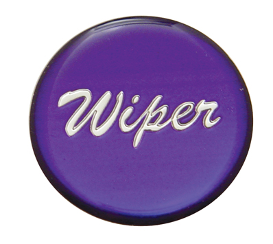 Glossy "Wiper" Sticker - Purple