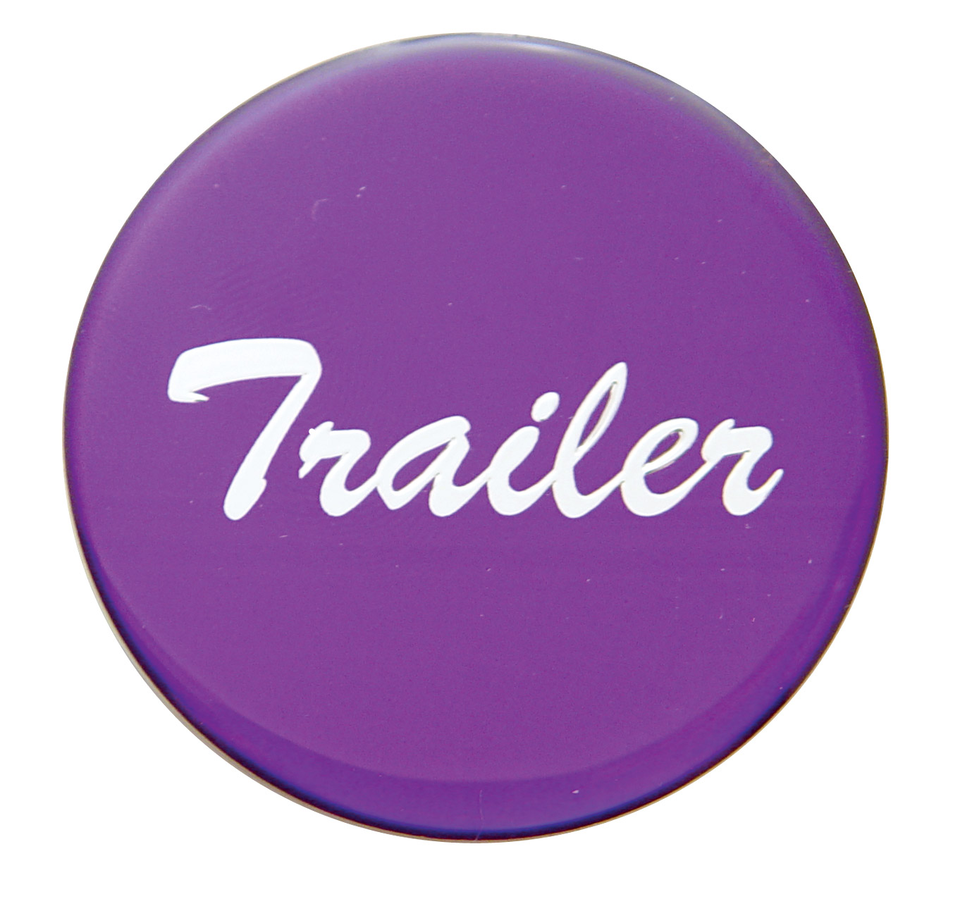 Glossy "Trailer" Sticker - Purple