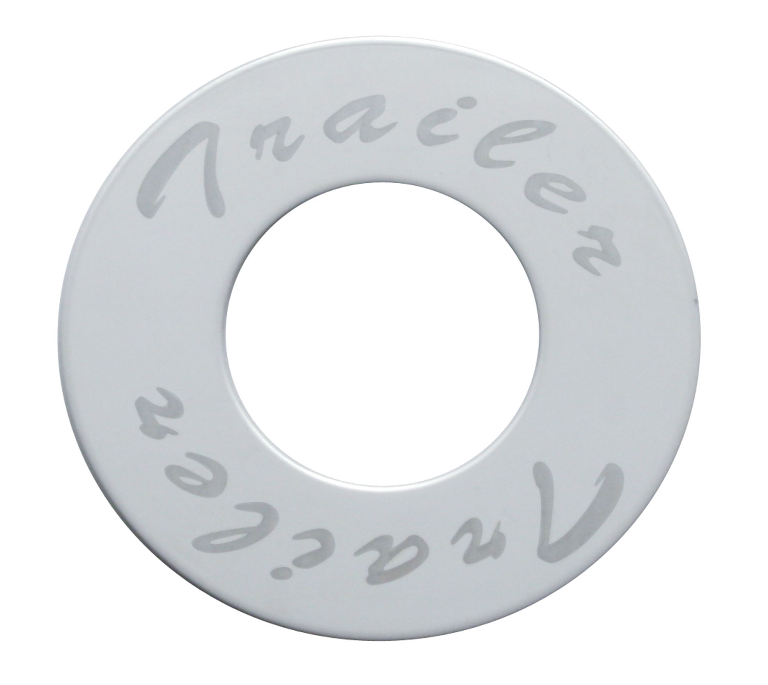 Stainless Steel Plaque For Deluxe Air Knob W/ Diamond Cutout - Trailer