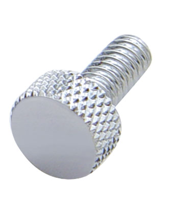 Chrome Peterbilt Small Dash Screw - Plain