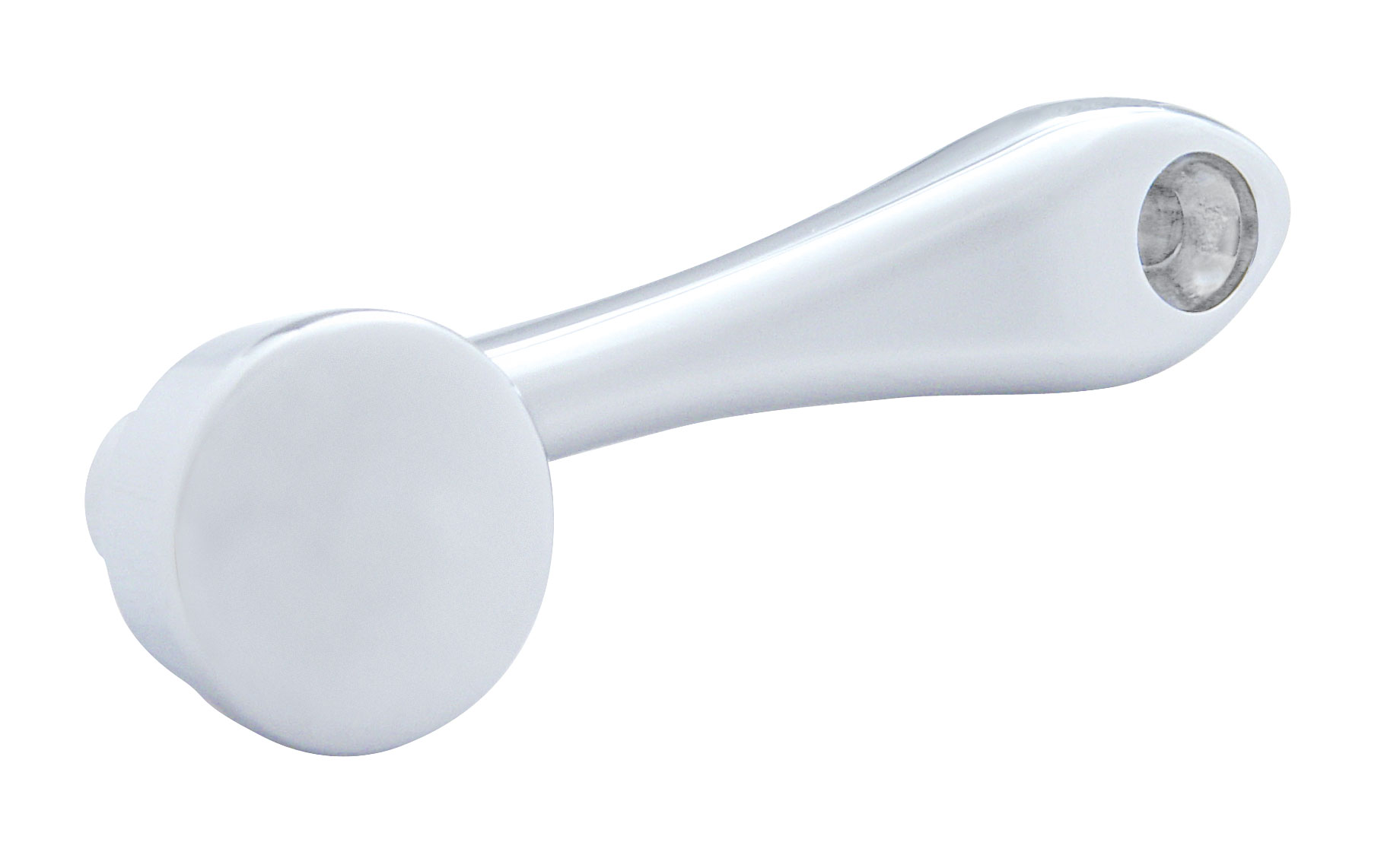 Chrome Window Crank W/ Square Adaptor - Plain