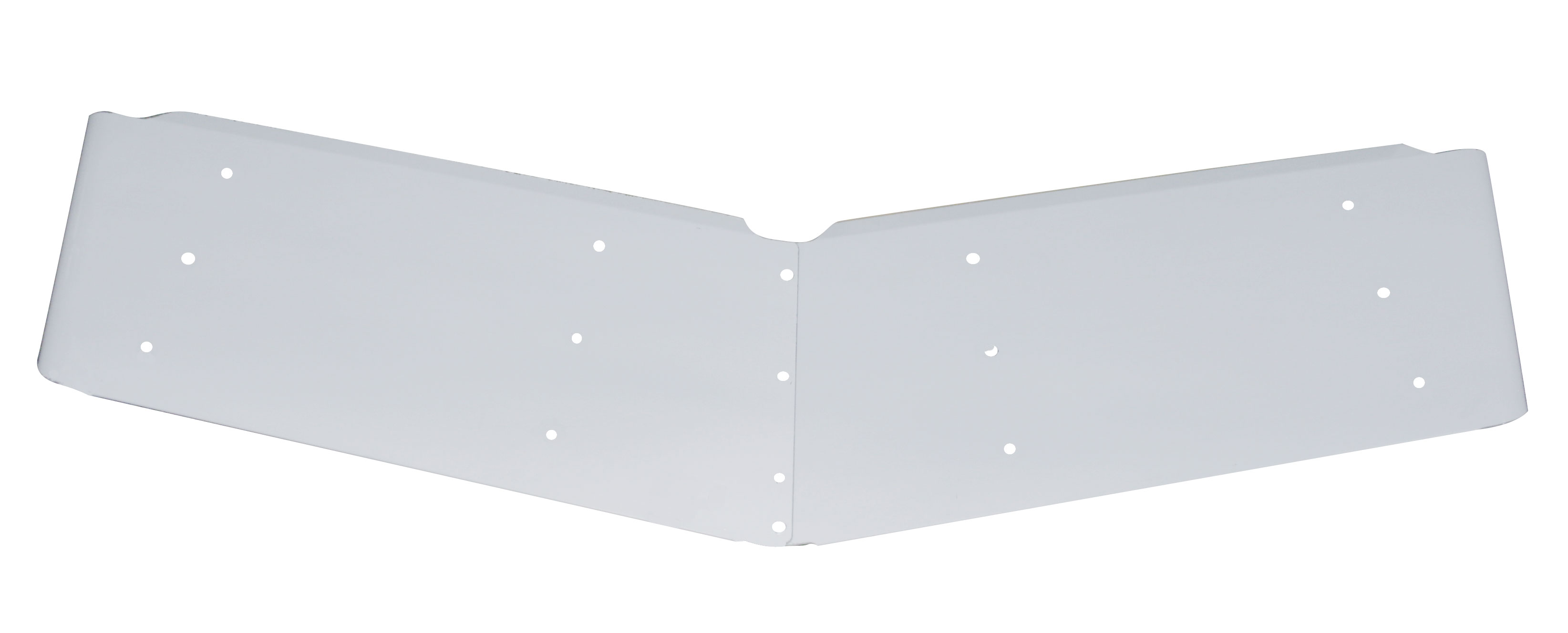 Stainless Steel Peterbilt 14" Ultra Cab Drop Sunvisor