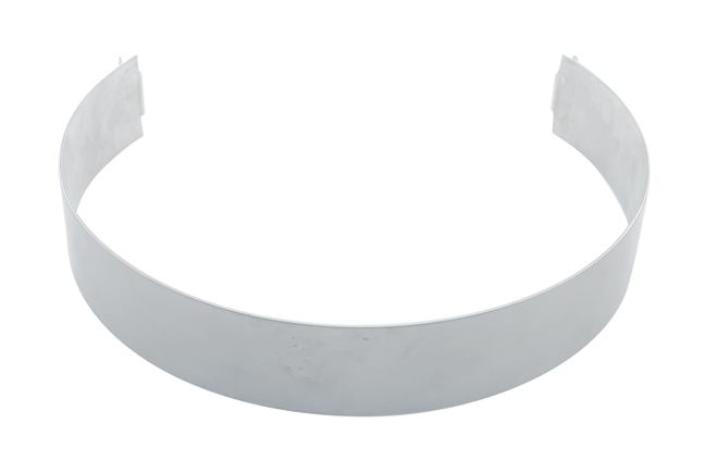 Stainless Steel 15" Peterbilt Air Cleaner 2-1/2" Wide Mounting Strap