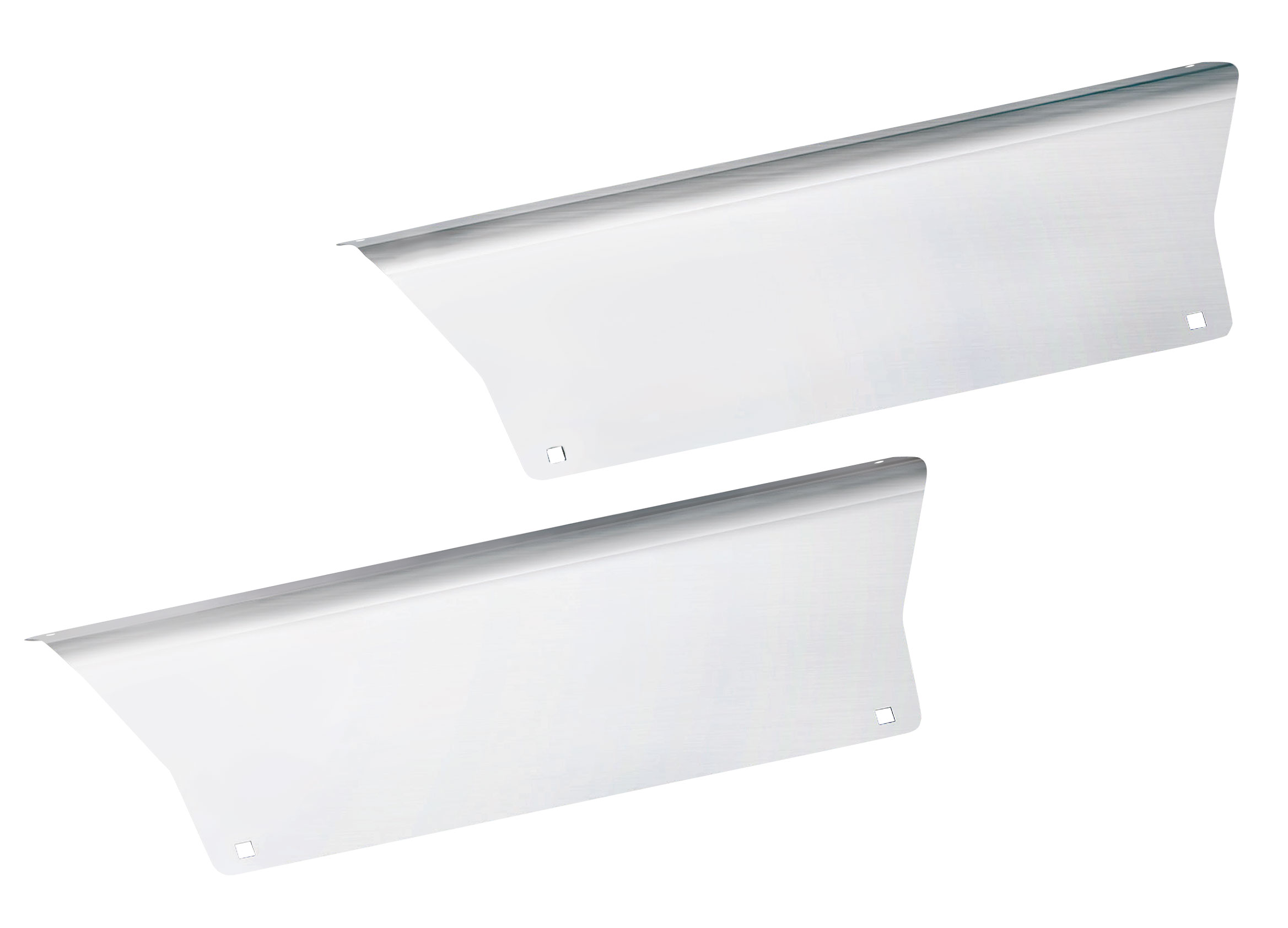Stainless Peterbilt 579 Upper Back Step Trim