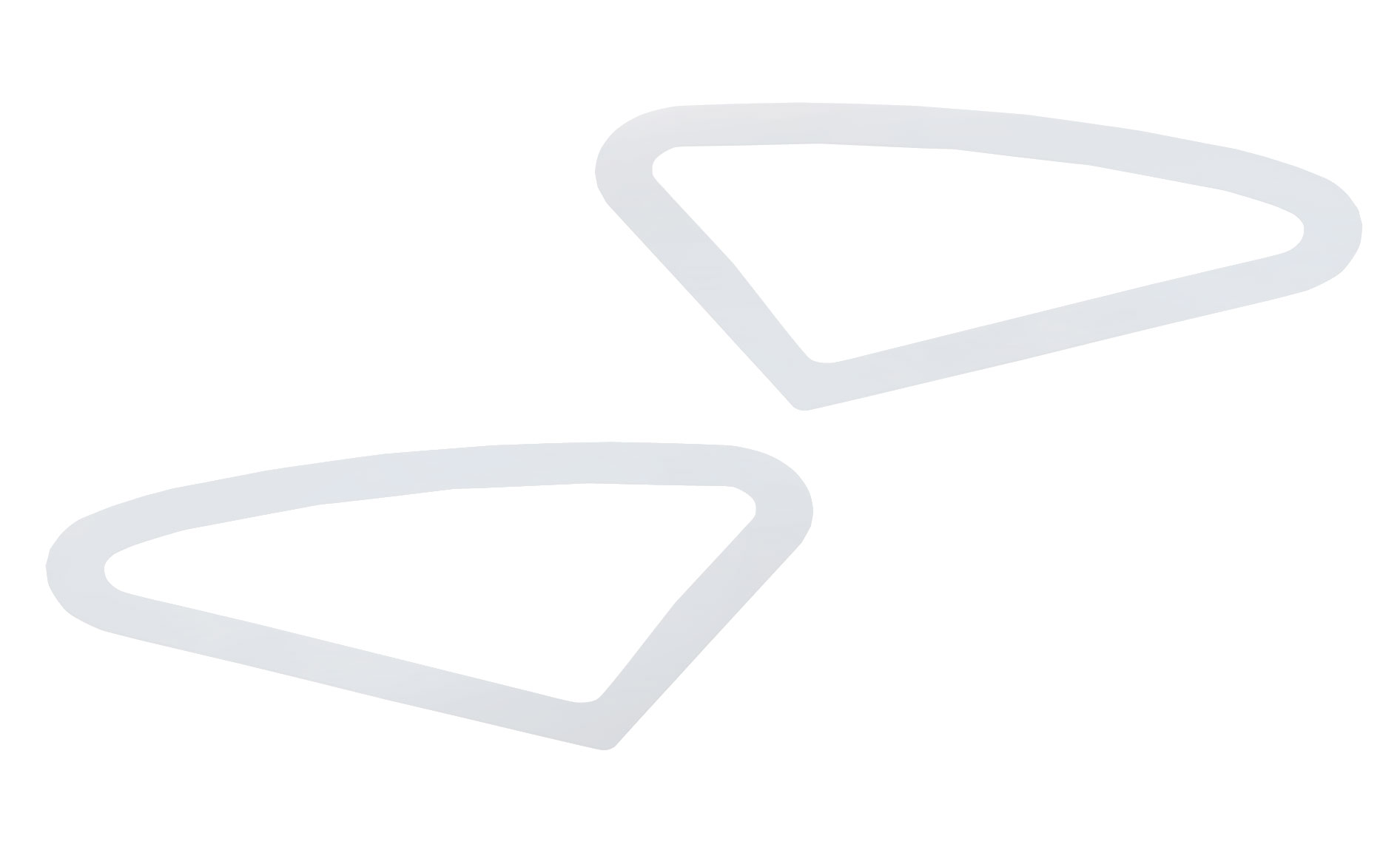 Stainless Kenworth T660 Fender Light Trim