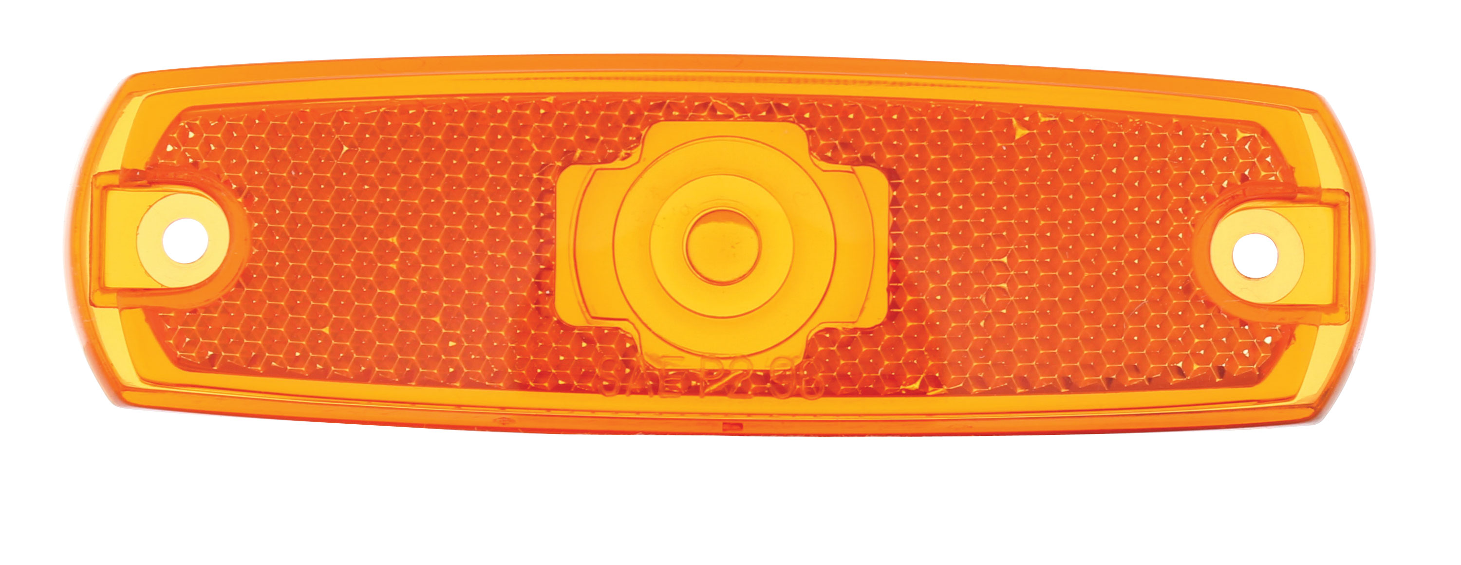 Rectangular Peterbilt Marker/Marker Light Lens - Dark Amber