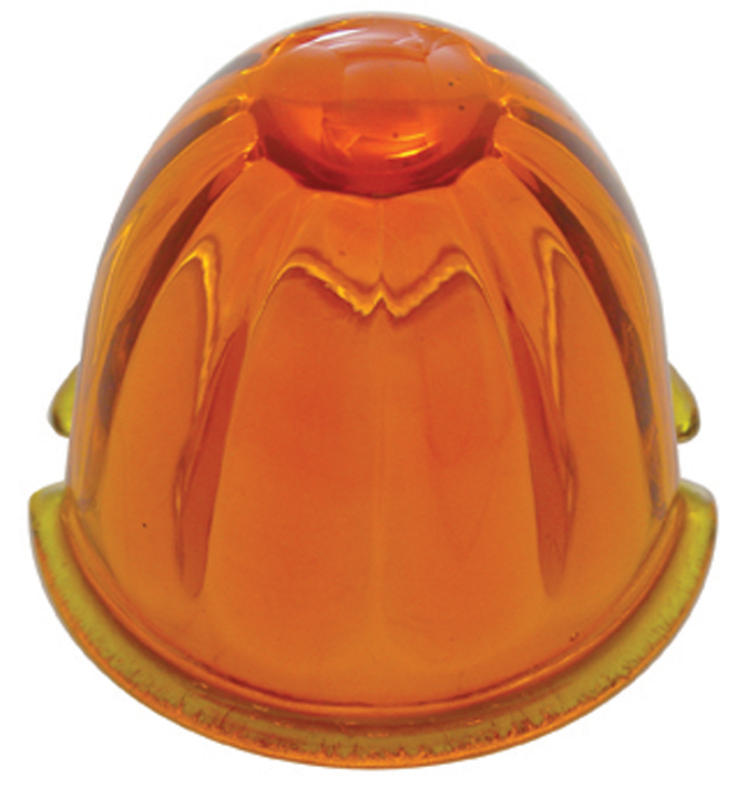 Watermelon Glass Cab Light Lens - Amber