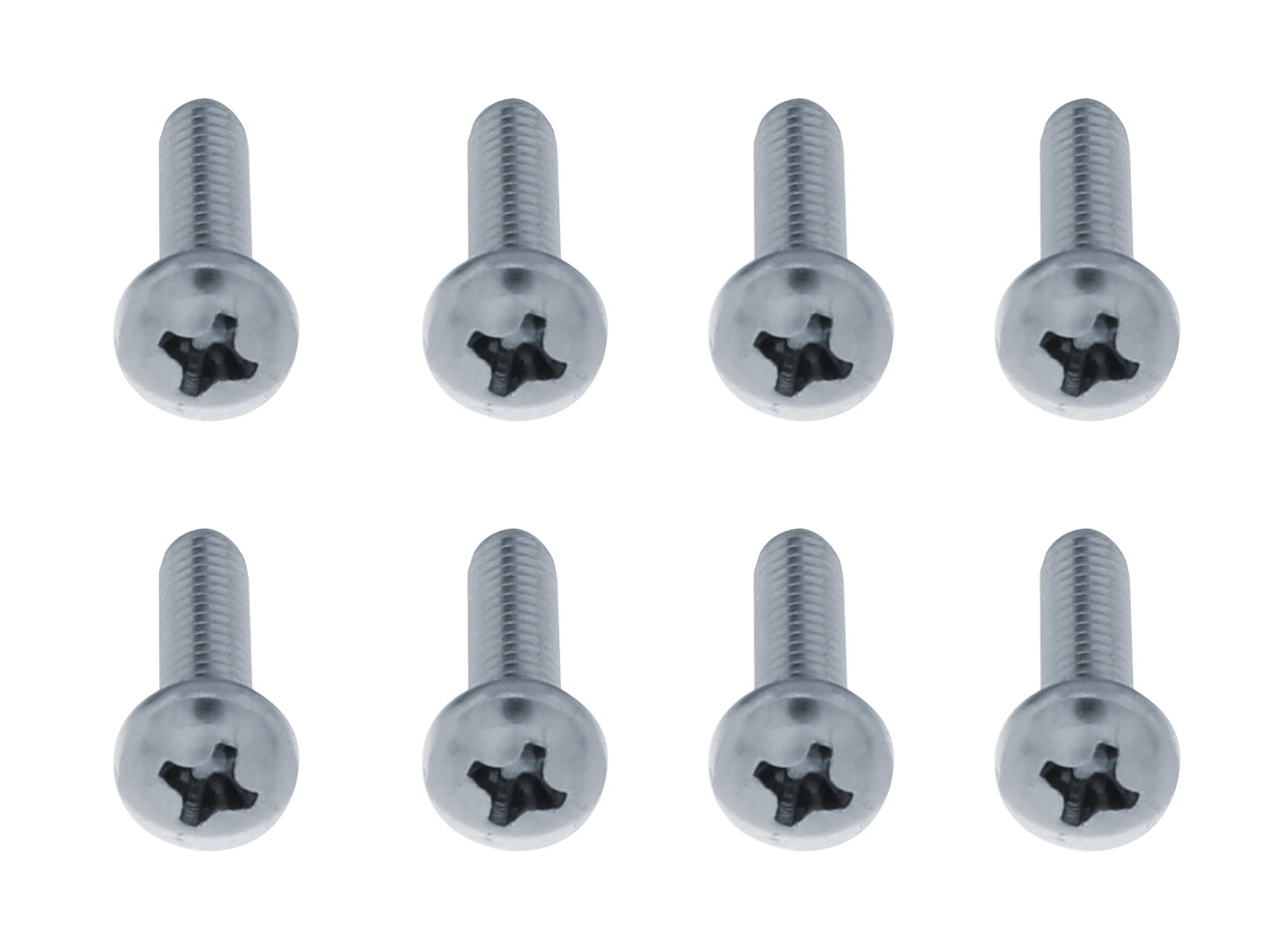 (8/Bulk) Stainless Steel Mounting Screw Set For Headlight Turn Signal Cover