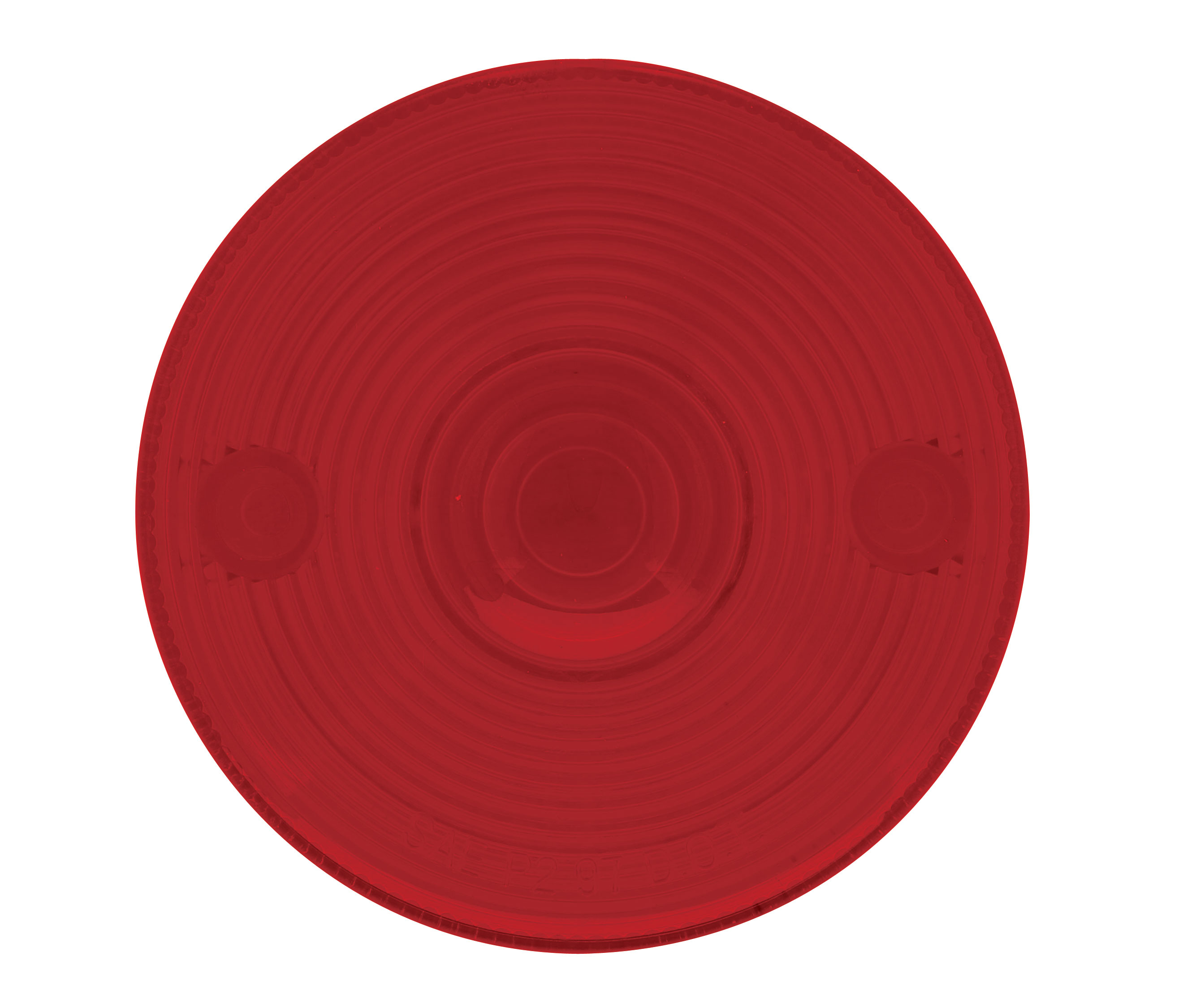 Plastic 3" Honda Light Lens - Red
