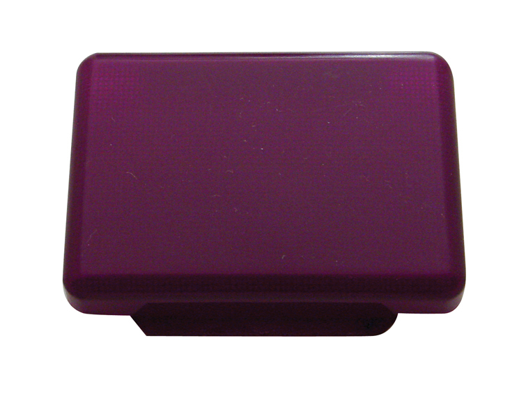 Rectangular Dome Light Lens - Purple