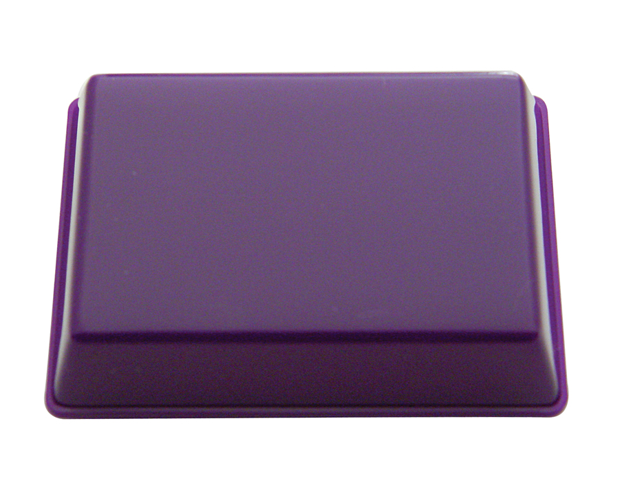 Dome Rectangular Dome Light Lens - Purple