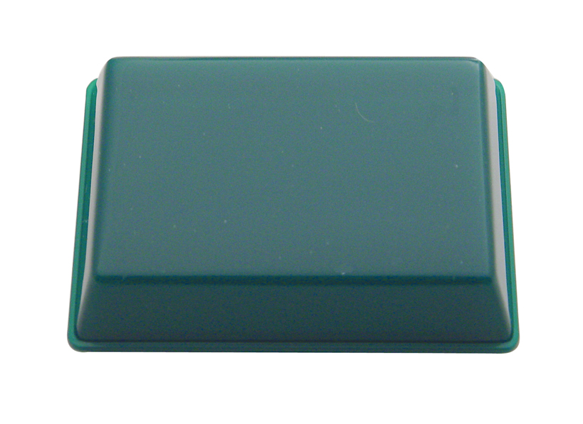 Dome Rectangular Dome Light Lens - Green