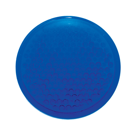 *Closeout* Dome Light Glass Lens - Blue