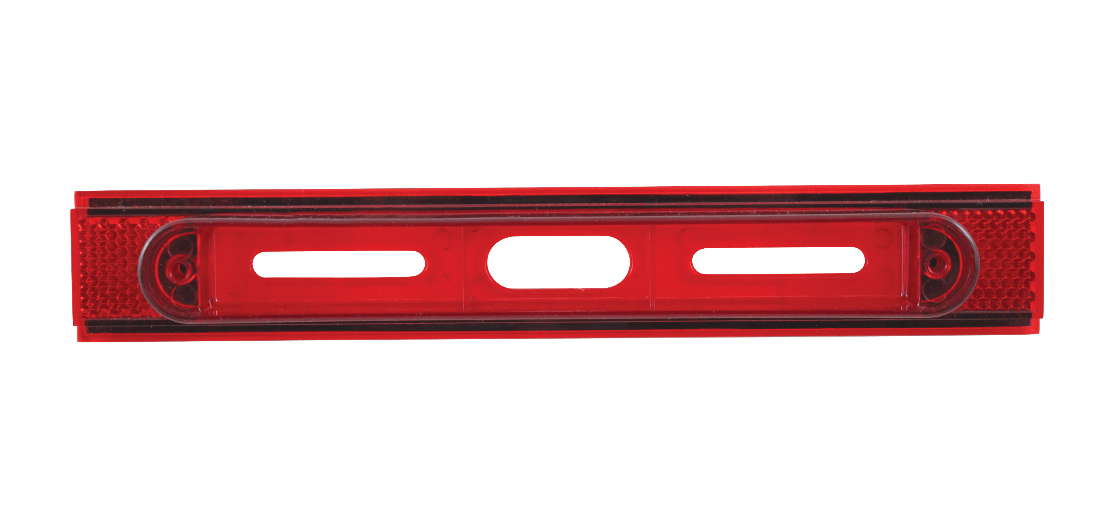 Conspicuity Reflector Plate Ligh Housing - Red