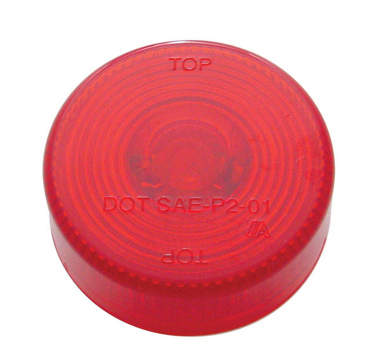 2" Incandescent Flat Clearance/Marker Light - Red