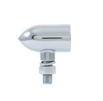 Chrome Mini Bullet Marker Light Housing