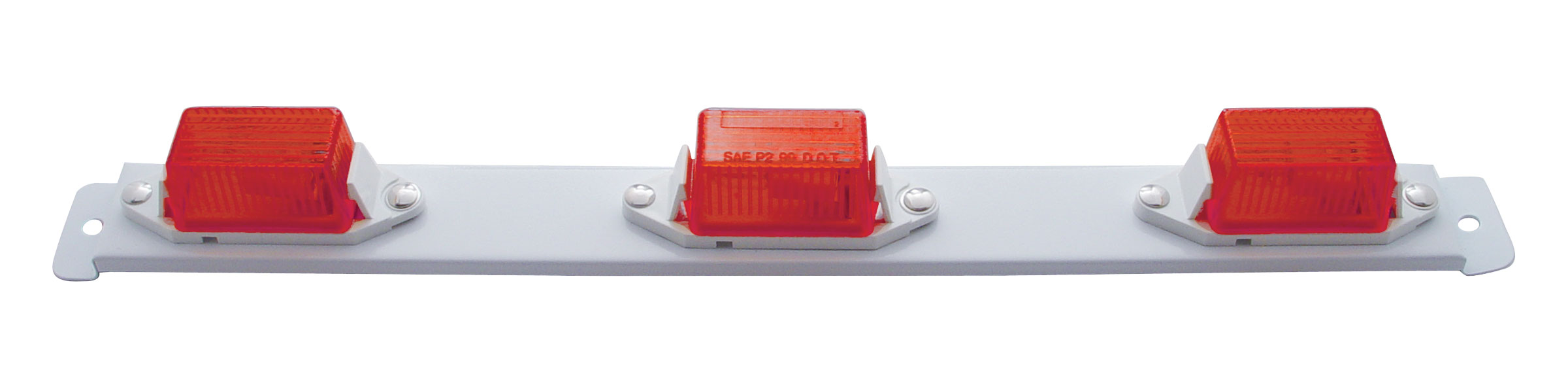 Incandescent Identification Bar Light - 3 Mini Red Light