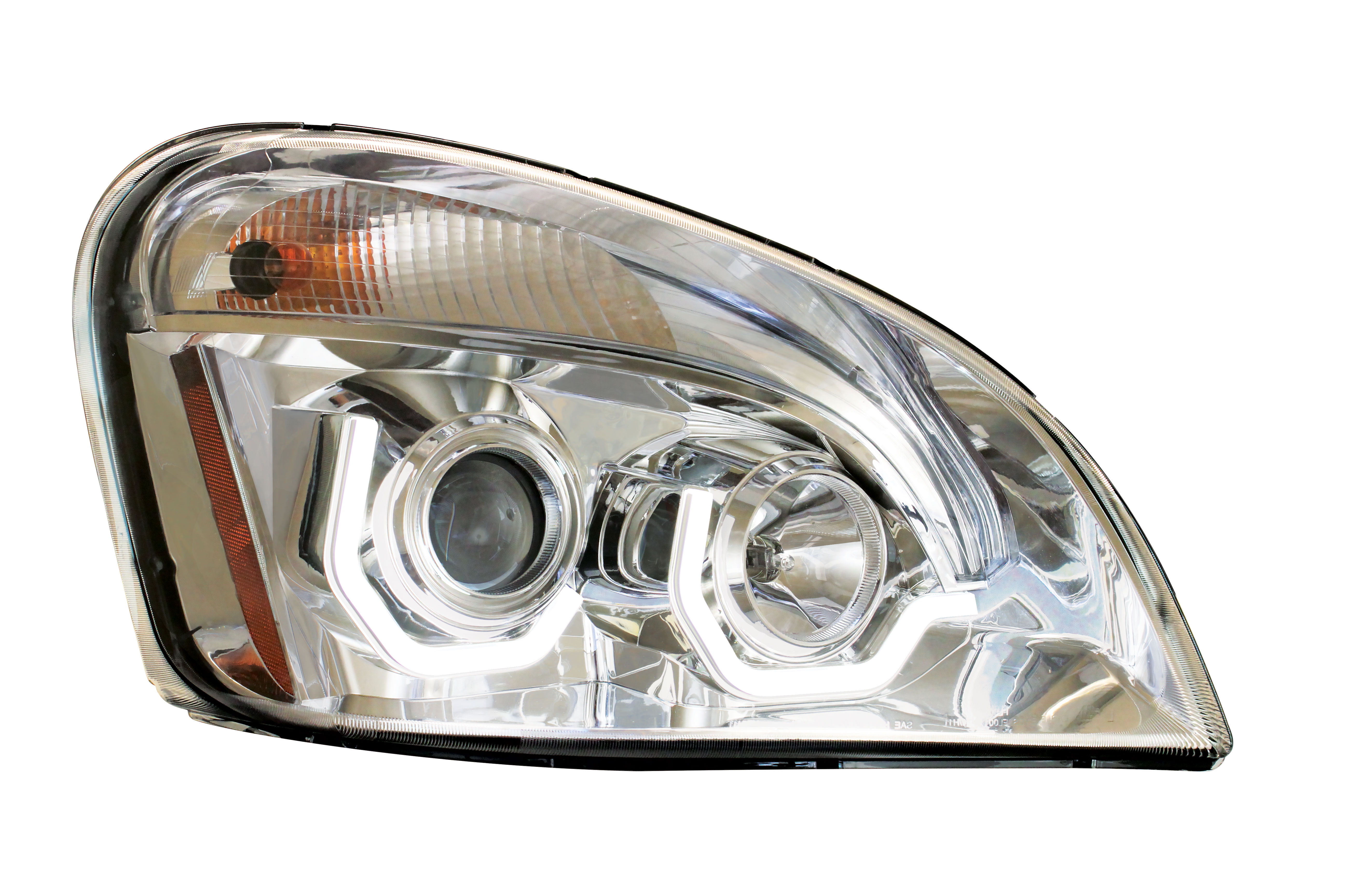 Chrome Freightliner Cascadia Projection Headlight
