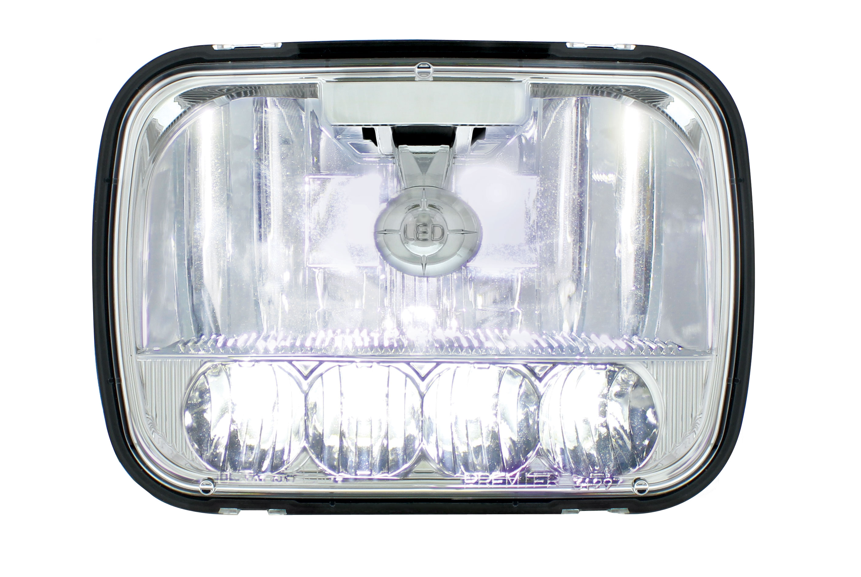 5 High Power Led 5" X 7" Crystal Headlight