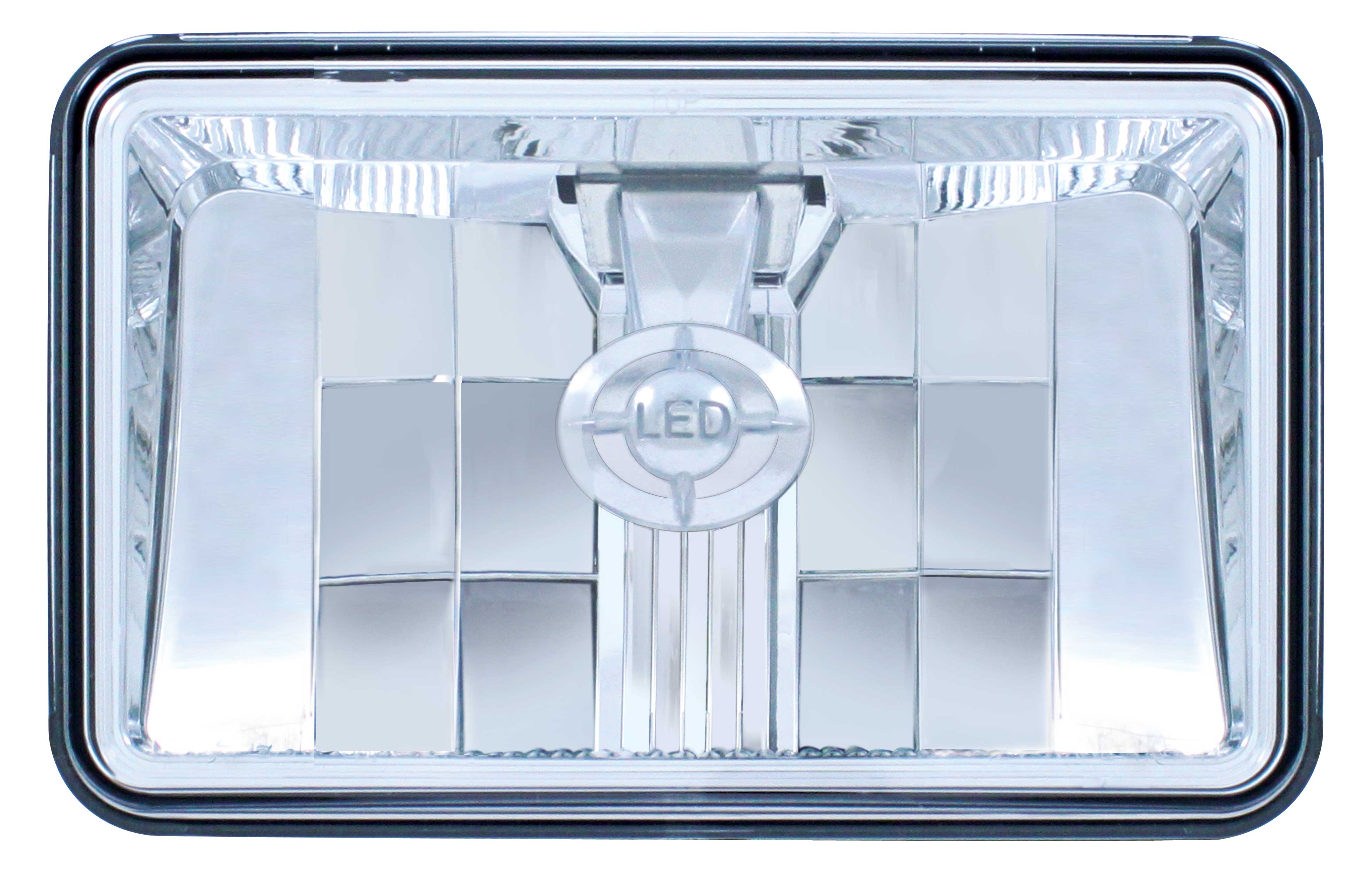 1 Led 6" X 4" Rectangular High Power Led Headlight - Low Beam