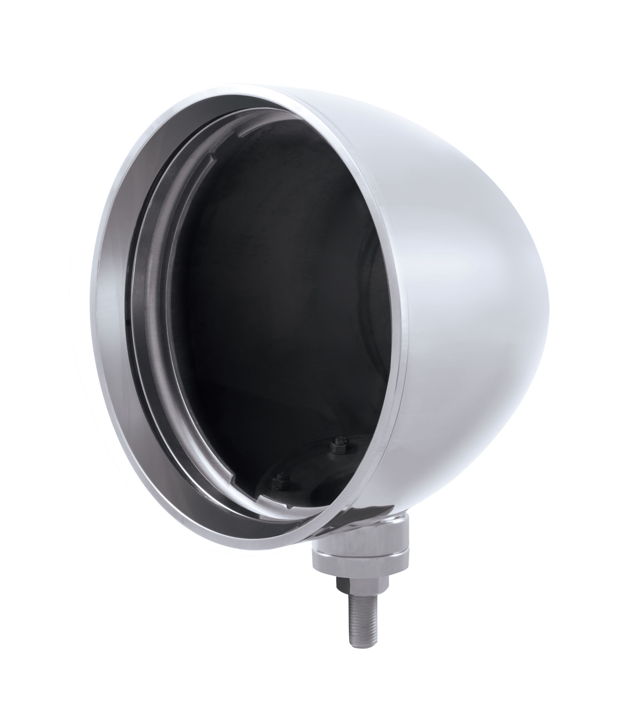 Stainless Steel Motorcycle "Rebel" Headlight Housing