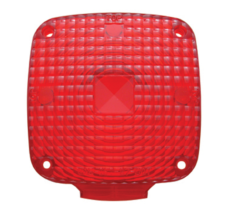Turn Signal Light Lens - Red