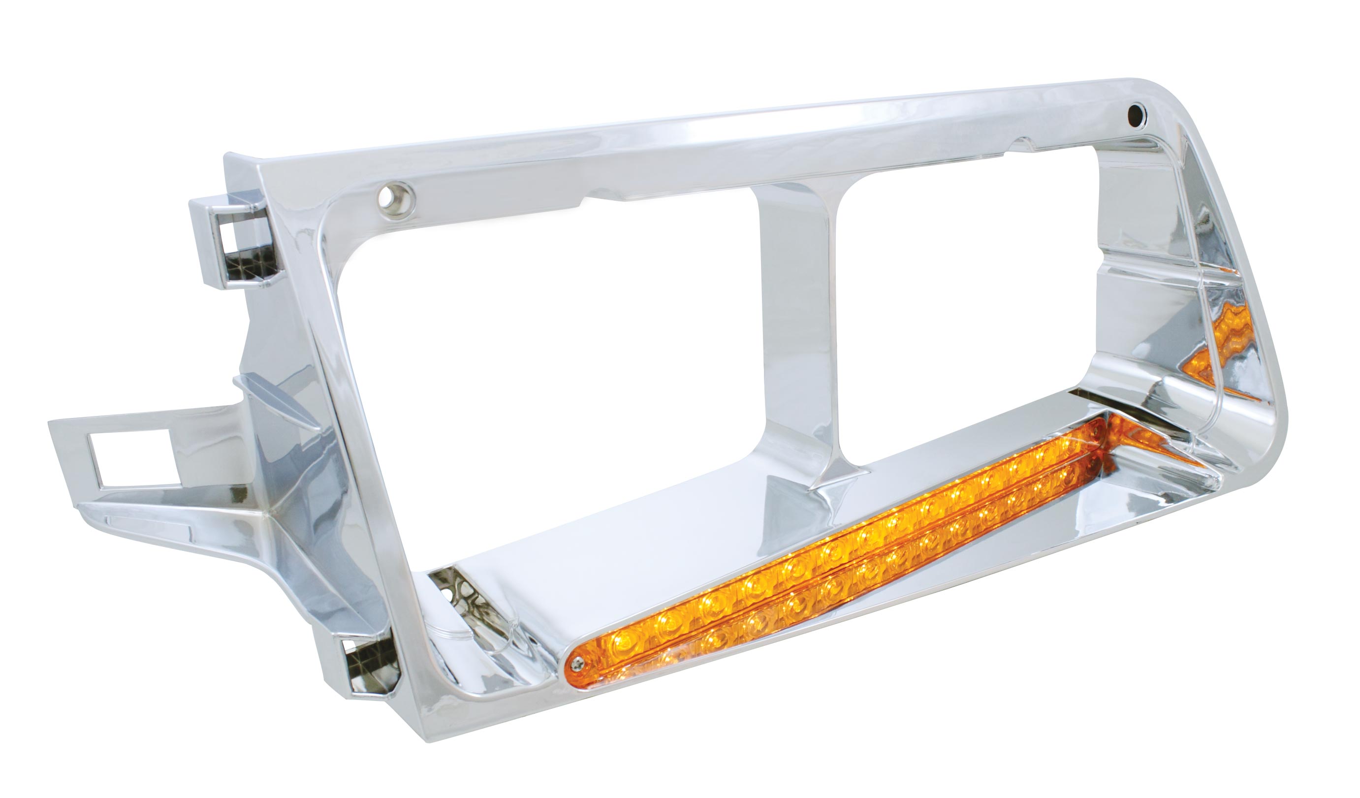 Led Freightliner Fld Driver Side Headlight Bezel W
