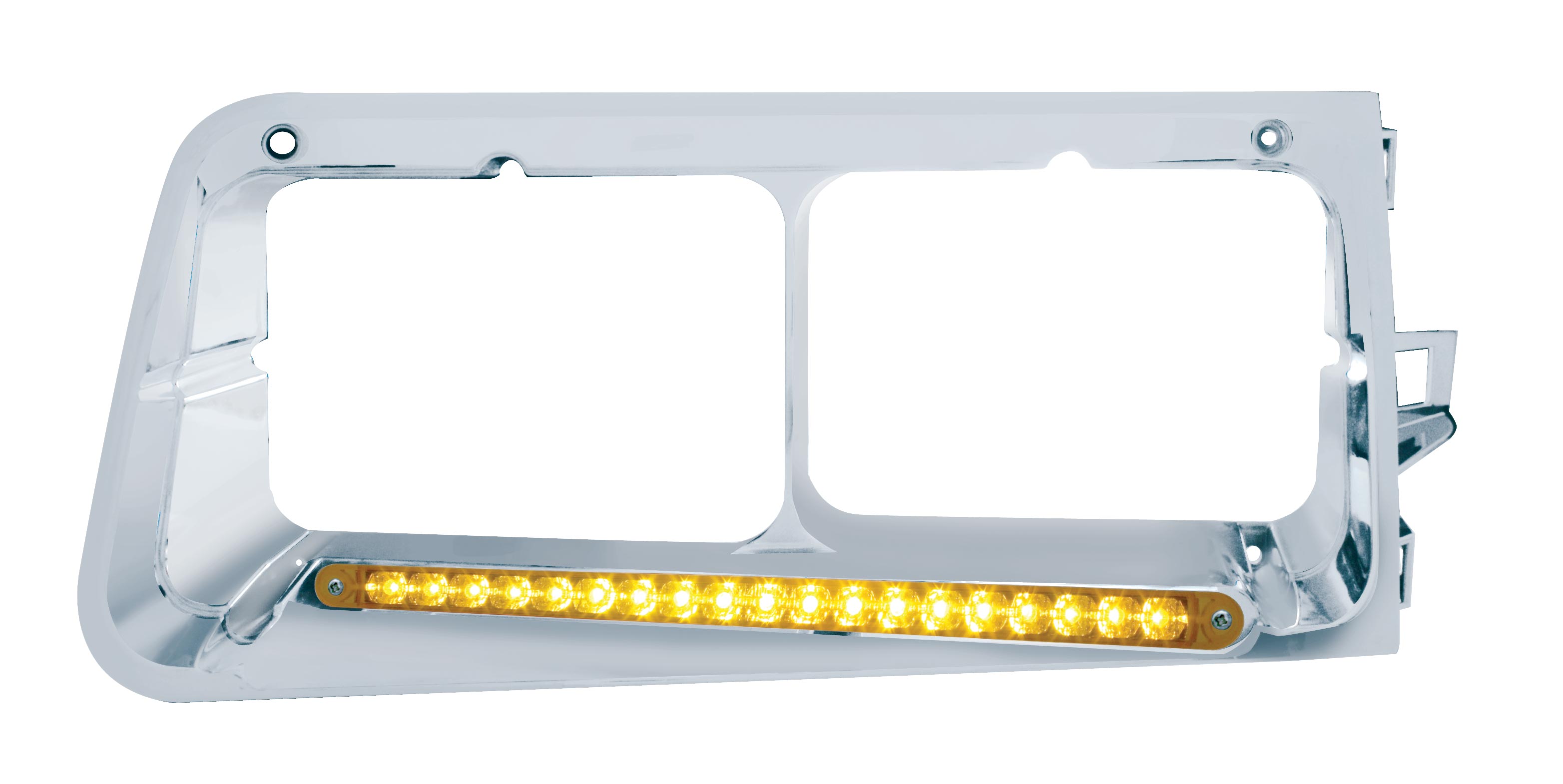 Led Freightliner Fld Driver Side Headlight Bezel W