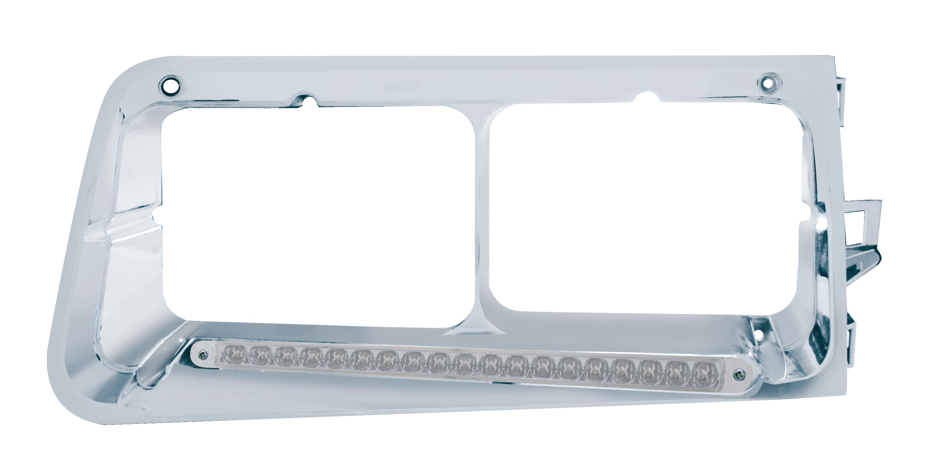 Led Freightliner Fld Driver Side Headlight Bezel W