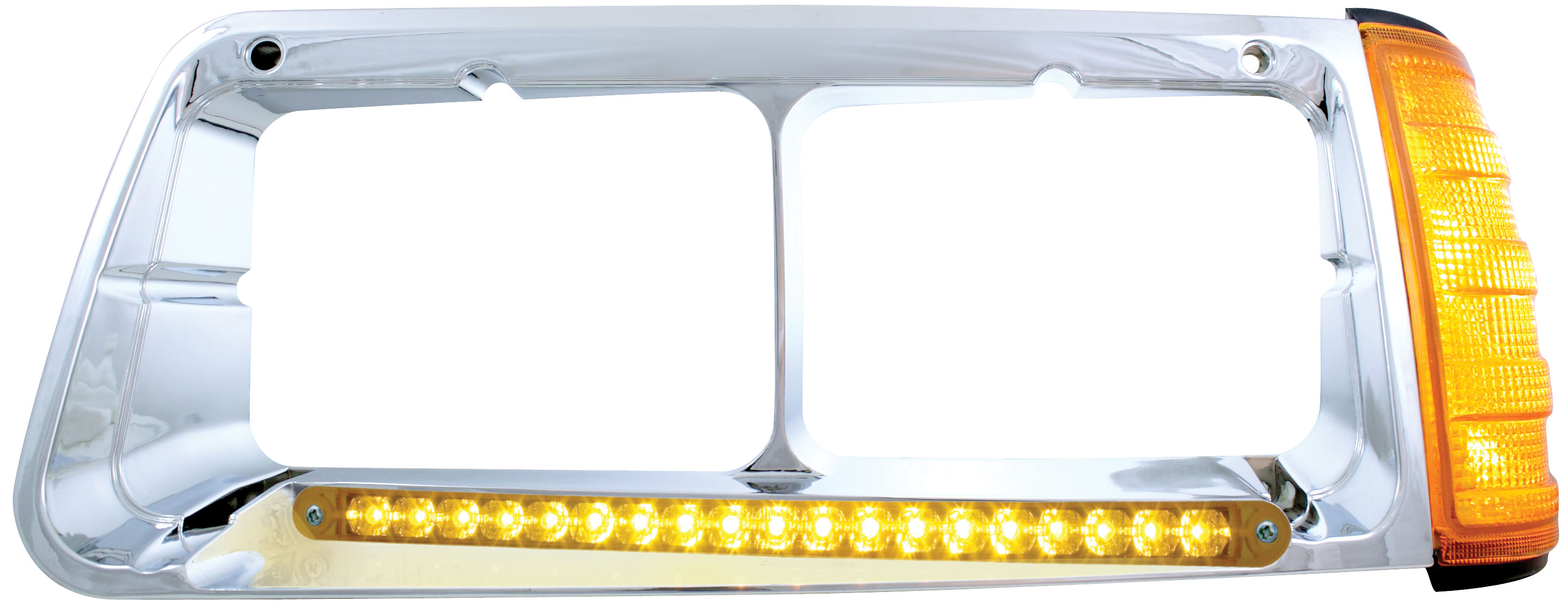 19 Amber Led Freightliner Fld Driver Side Headligh
