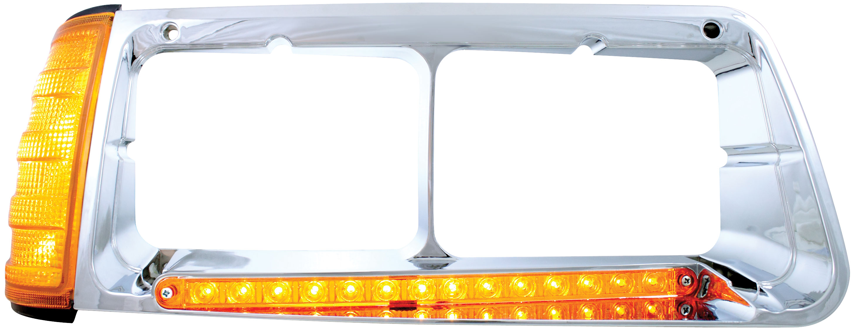 14 Amber Led Freightliner Fld Passenger Side Headl