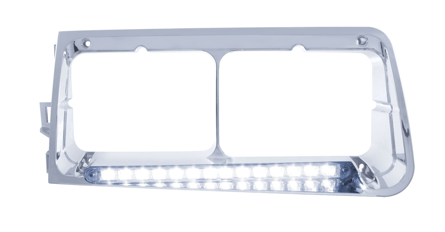 Led Freightliner Fld Driver Side Headlight Bezel W