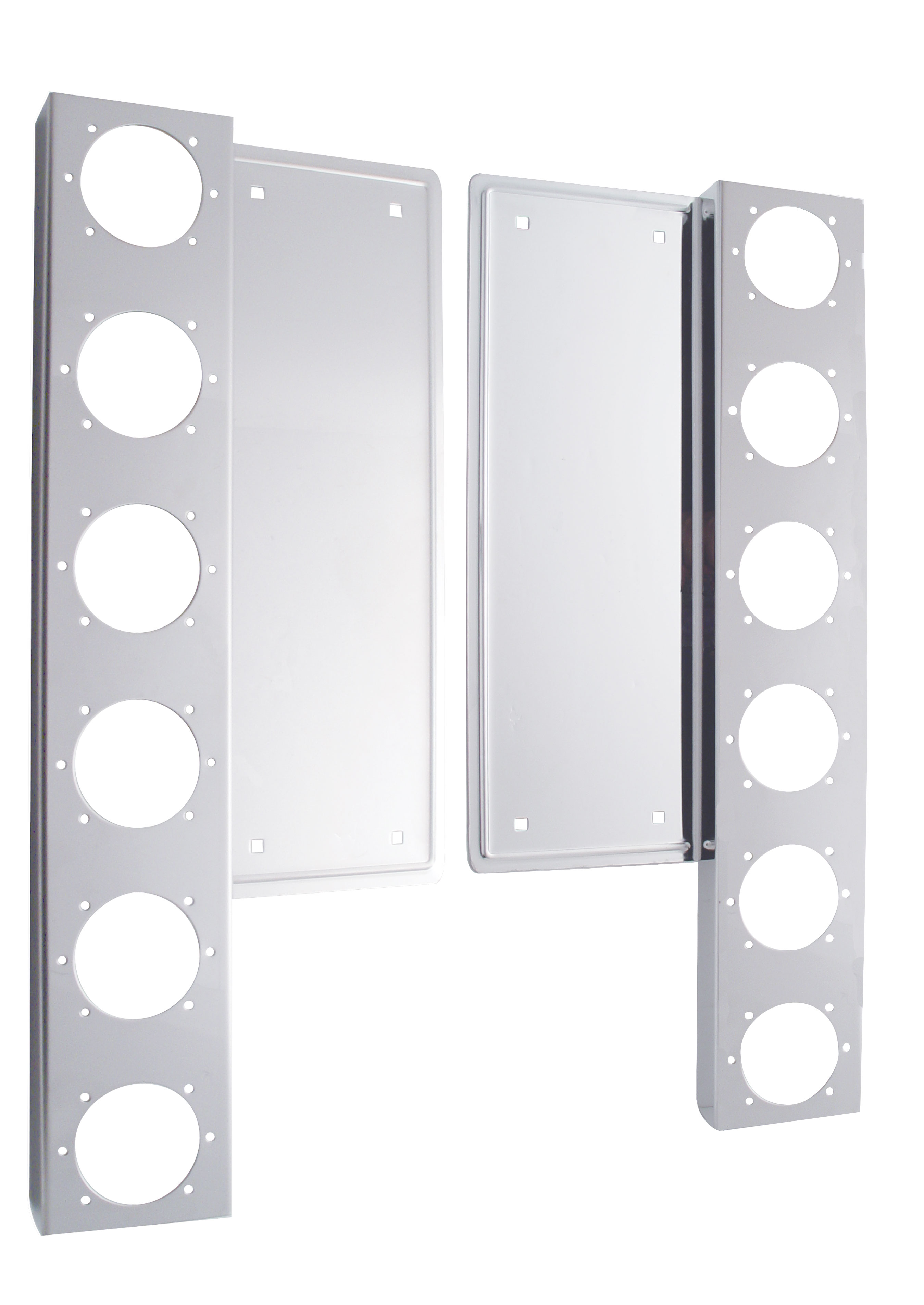 (2/Bulk) Stainless Steel Freightliner Air Cleaner