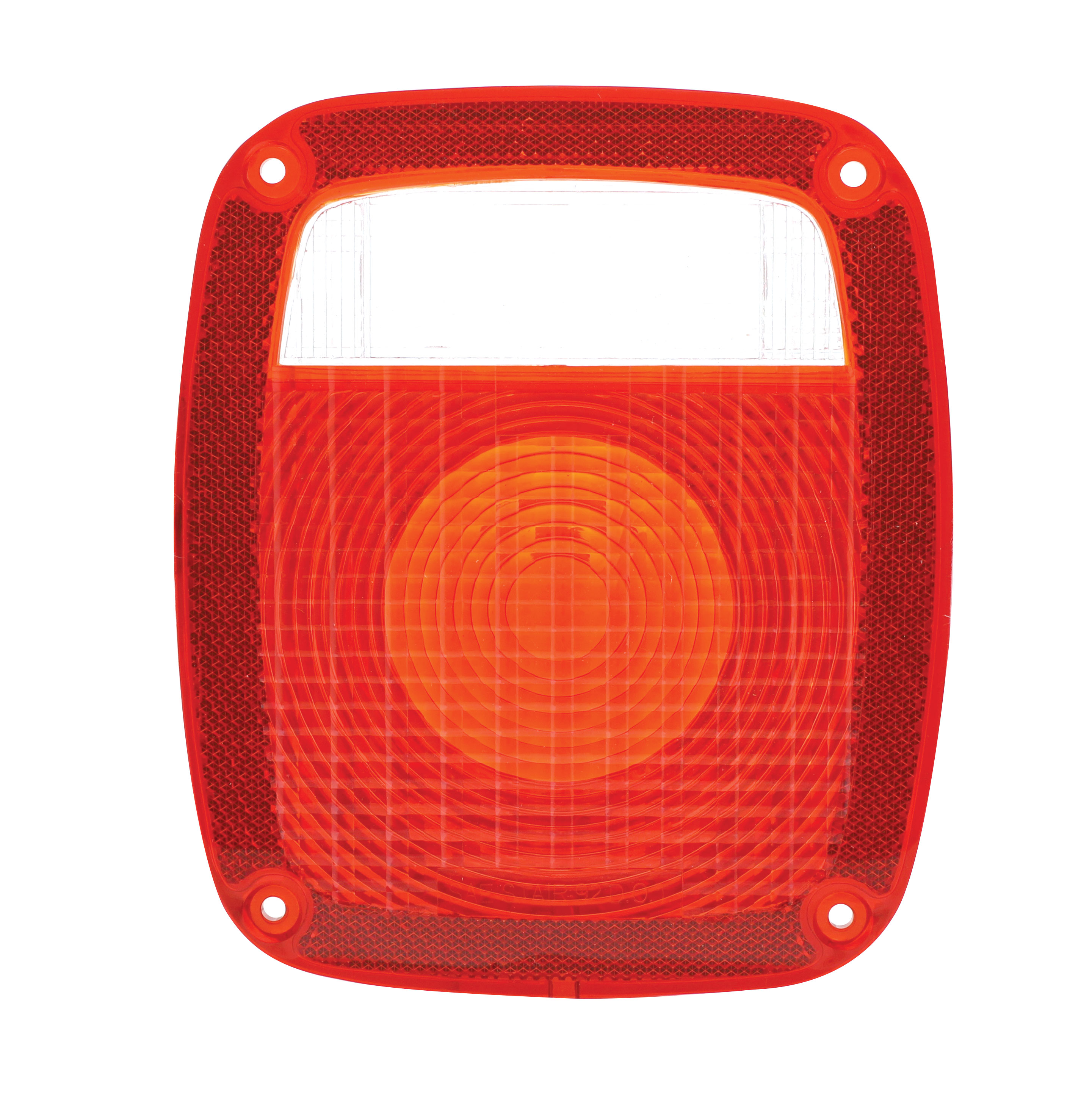 Combination Tail Light Lens