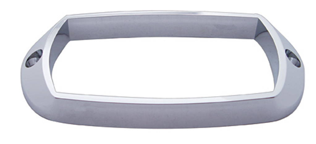 Chrome Plastic Tiger Eye Marker Light Bezel