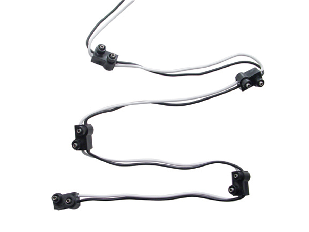 Wire Harness - 7" Wire Lead W/ 5 Molded 2 Wire Plug