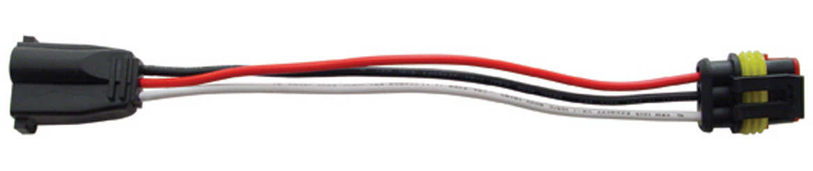 3 Wire Adaptor - 3 Wire Molded Plug To 3 Contact Female Adaptor