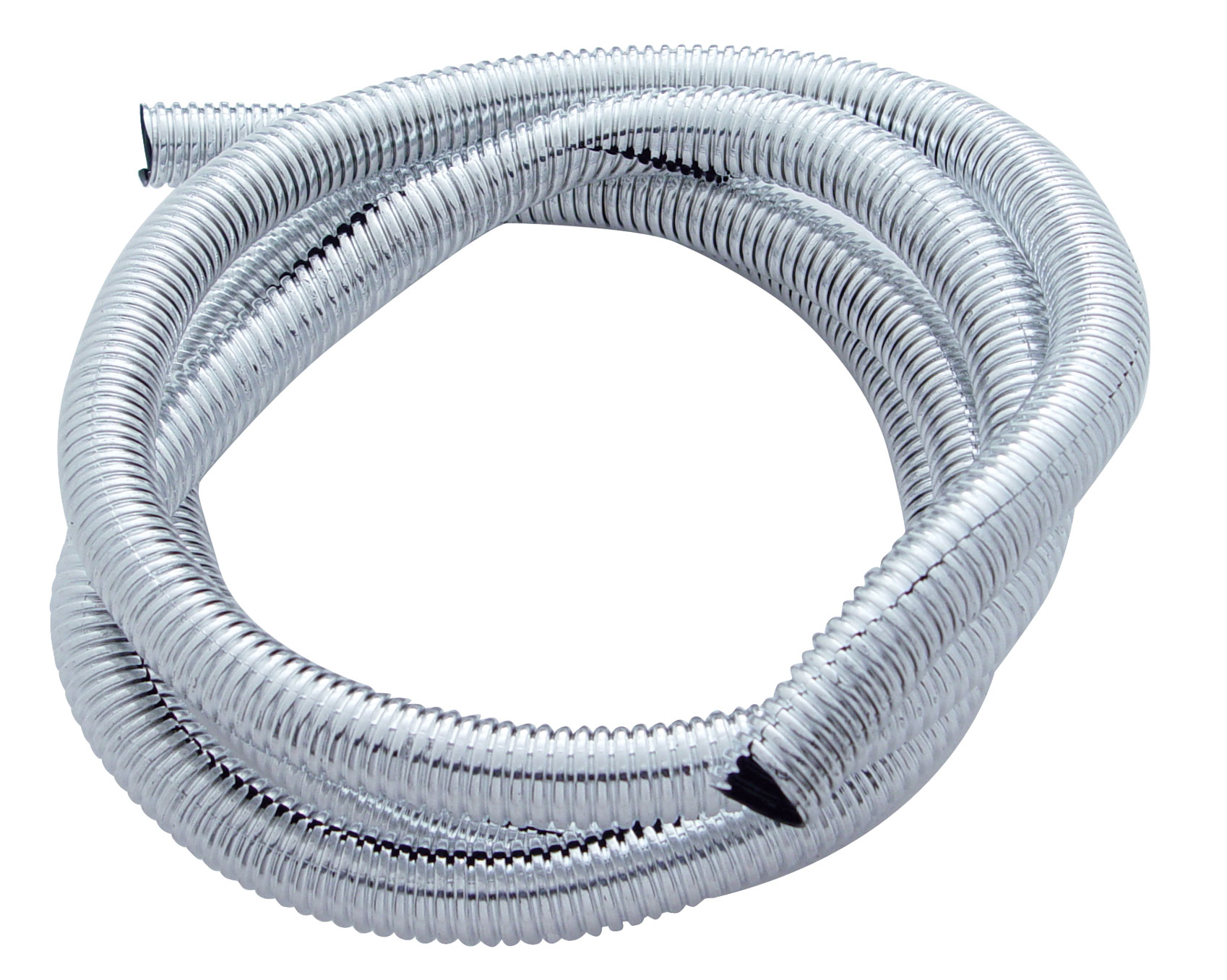 (Pack) 72" Chrome Plastic Wire Loom - 