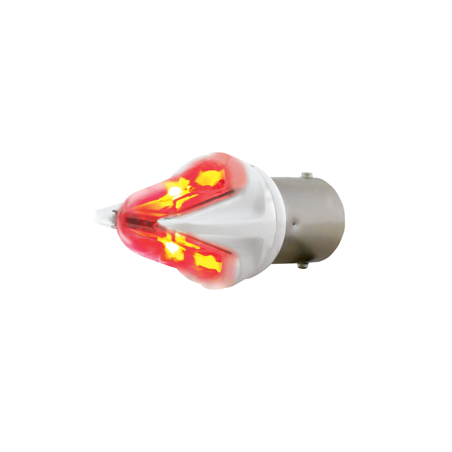 2 Hight Power Led 1156 Bulb - Red