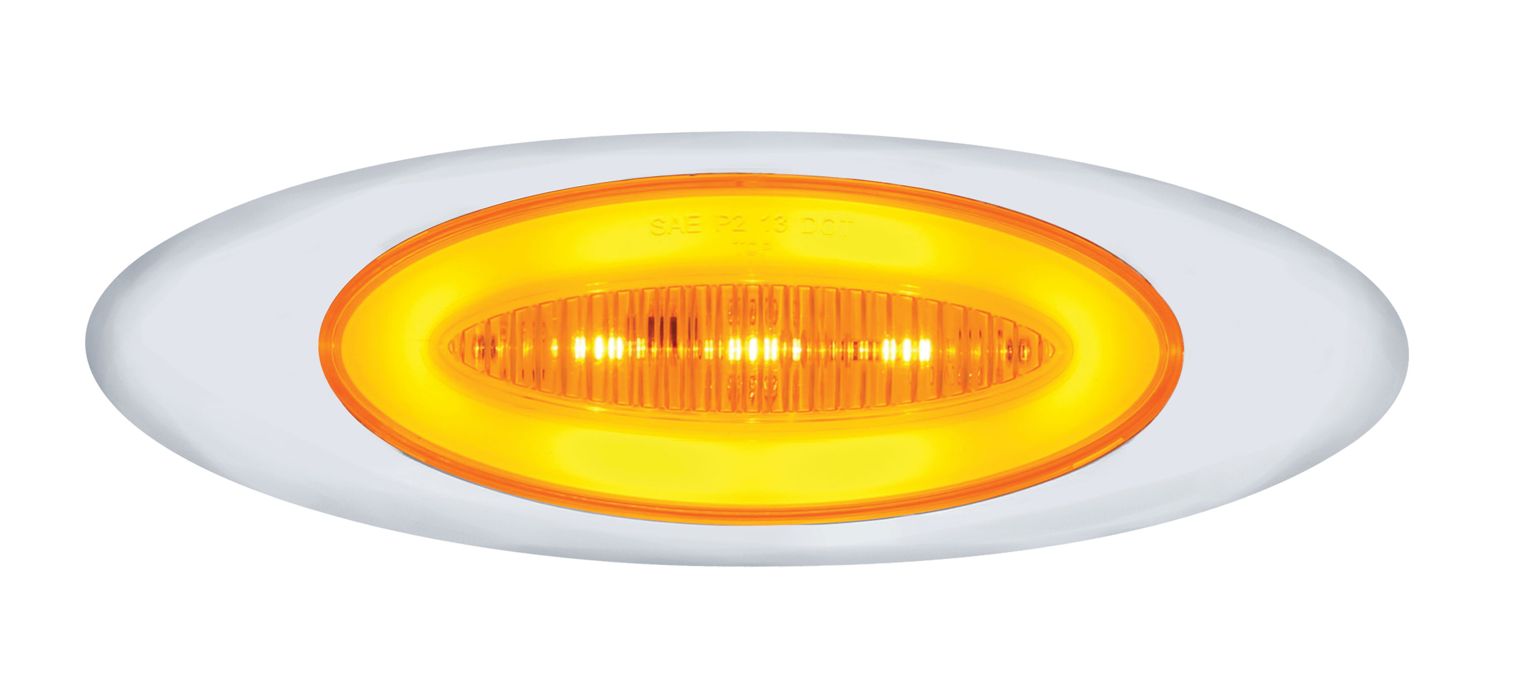 13 Led "M1 Millennium" Marker Light - Glo Light - Amber Led/Amber Lens