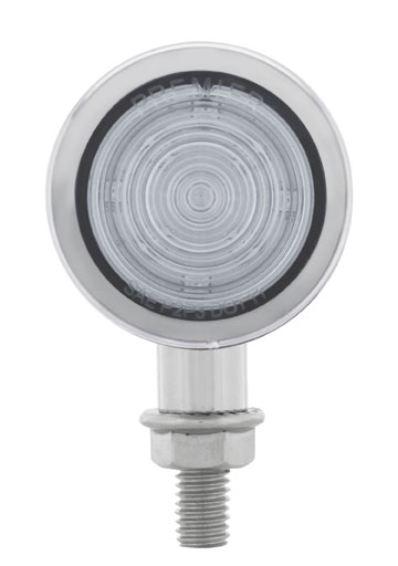 9 Red Led Mini Bullet Light - Clear