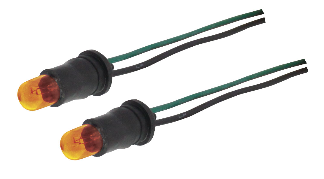 (2/Card) Headlamp City Light - Amber