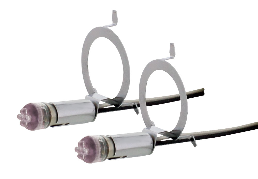 (2/Card) "City Light" Bracket (#38569) - Purple Led