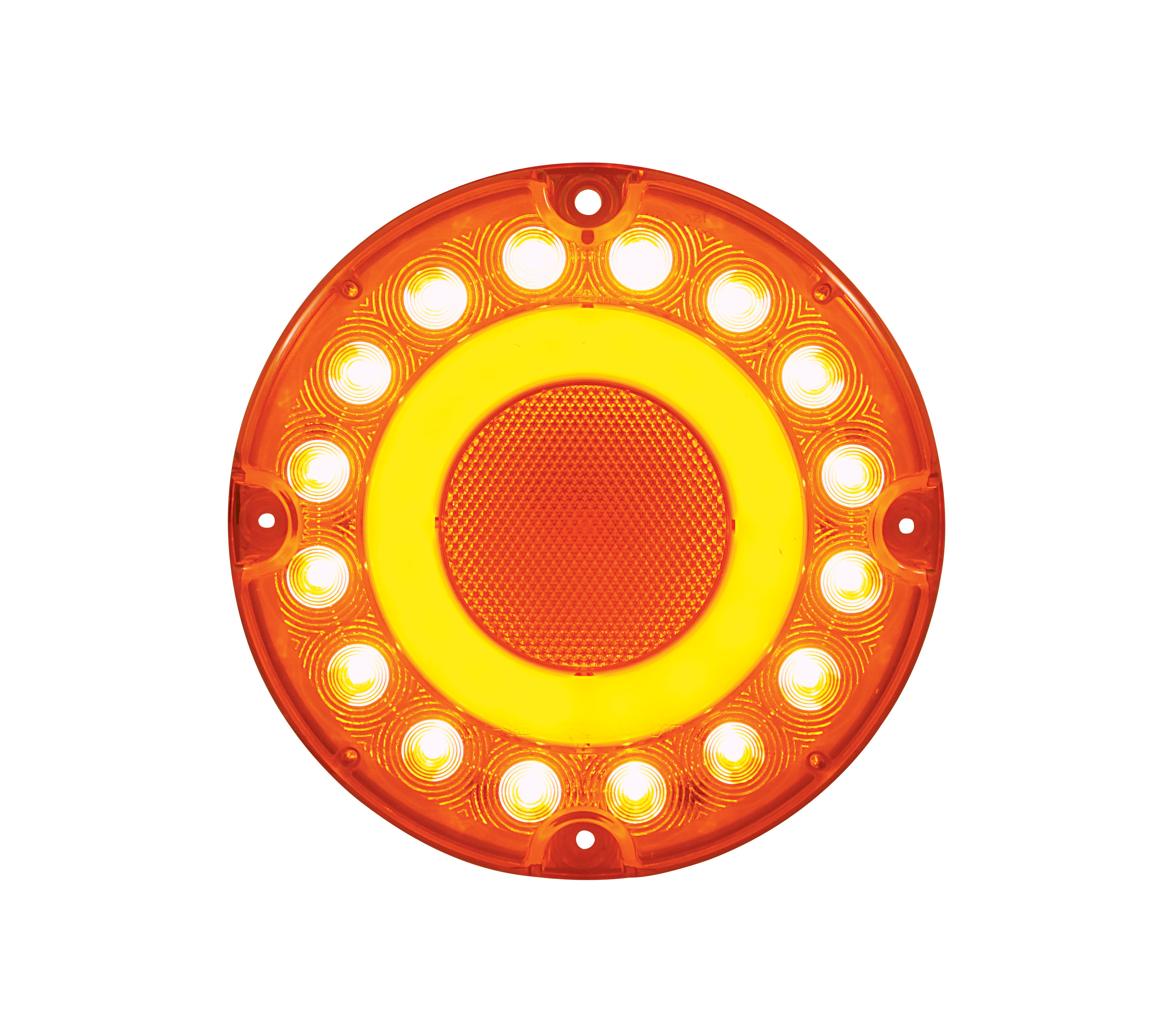 32 Amber Led 7" S/T/T & P/T/C Light - Amber