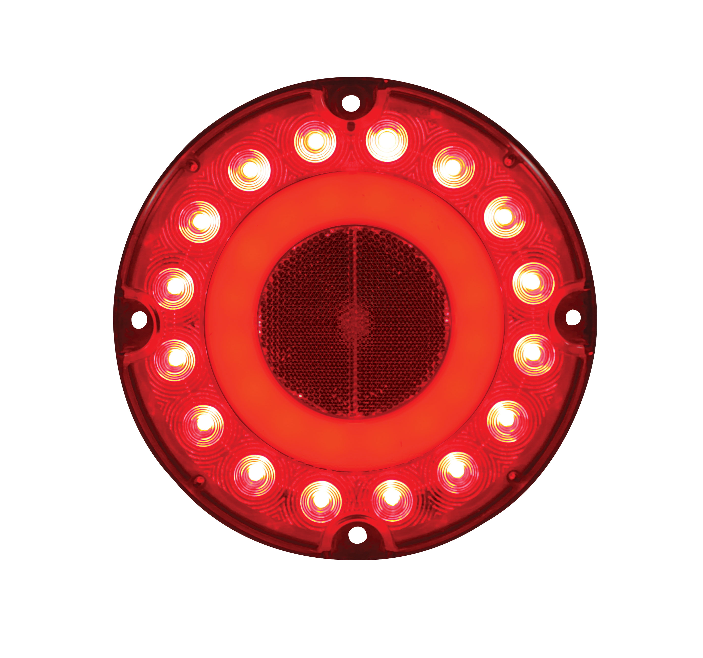 32 Red Led 7" S/T/T & P/T/C Light - Red