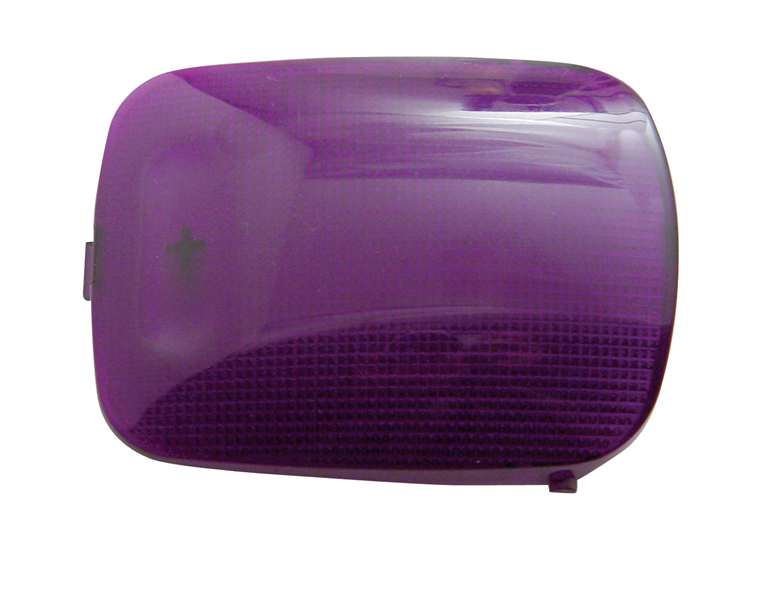 2006+ Peterbilt Rectangular Dome Light Lens - Purple