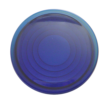 2006+ Peterbilt Round Dome Light Lens - Blue
