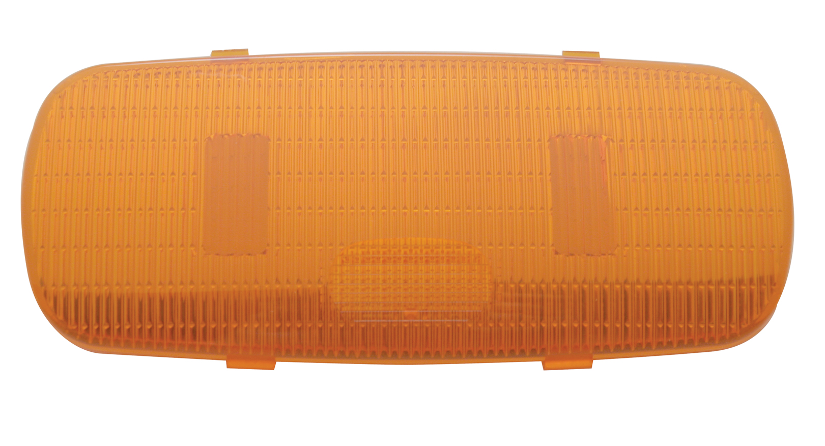 2006+ Peterbilt Upper Center Dome Light Lens - Amber