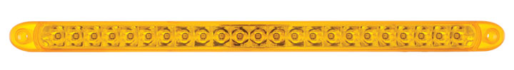 23 Amber Smd Led 17 1/4" S/T/T & P/T/C Light Bar With Reflector - Amber Lens