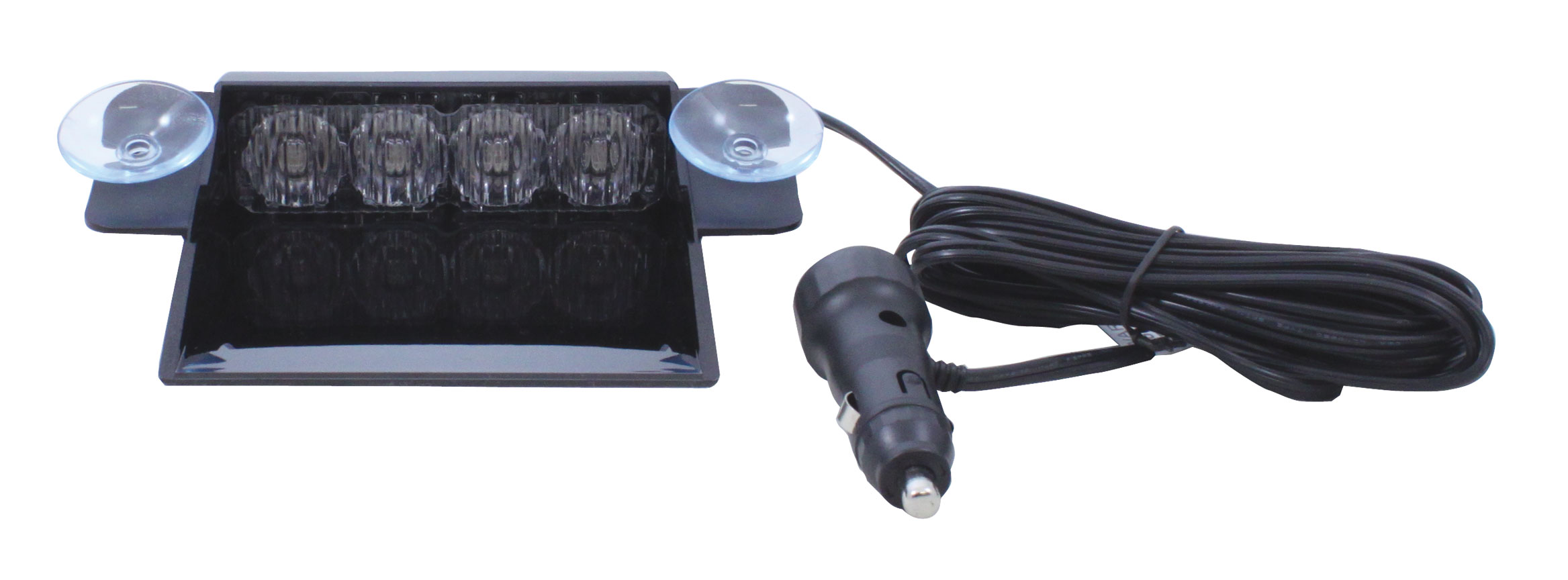 4 High Power Led 11V/30V Dash Strobe Light - Amber